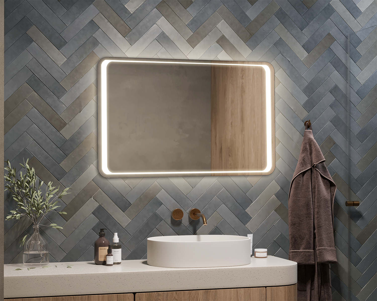 Lustra z podświetleniem LED