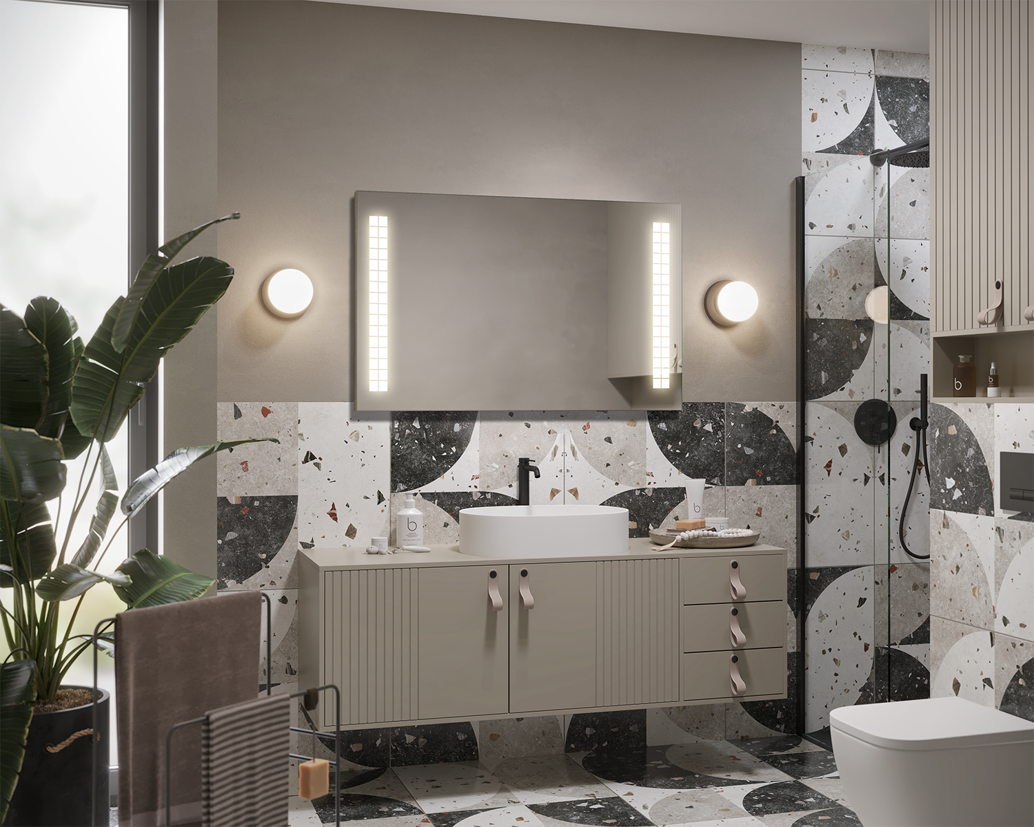 Naro Premium illuminated mirror