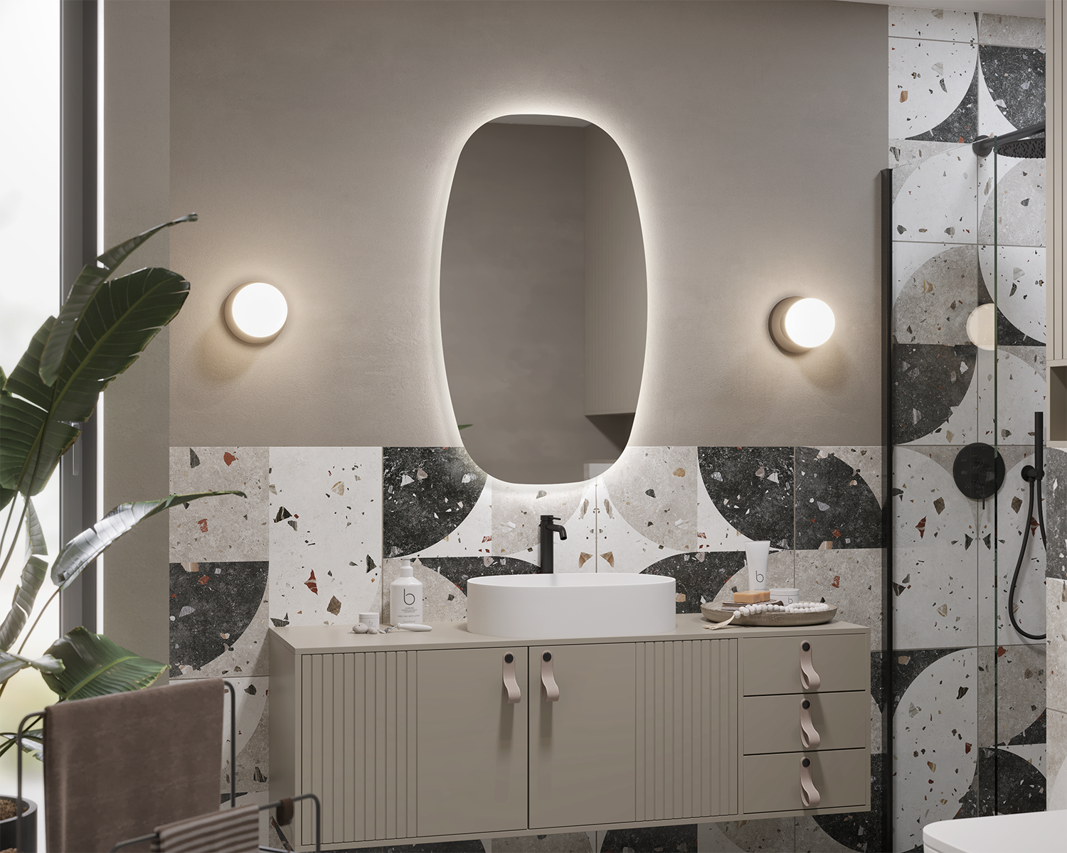 Clarro illuminated mirror