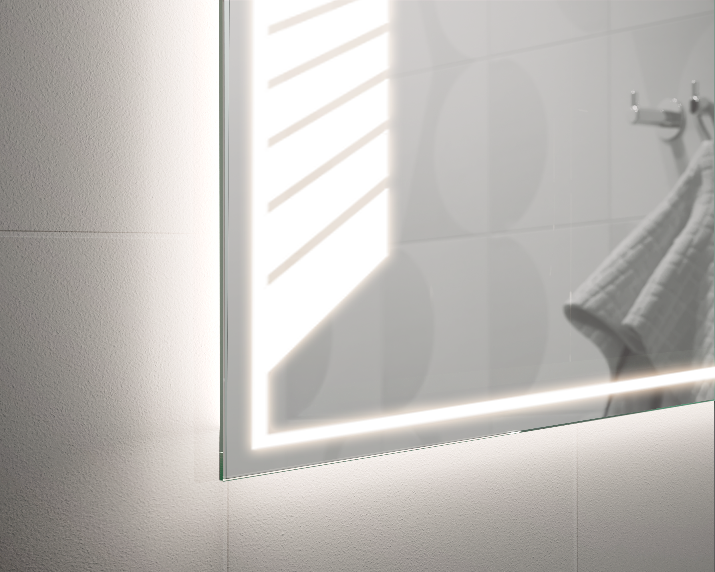 Lunno illuminated mirror