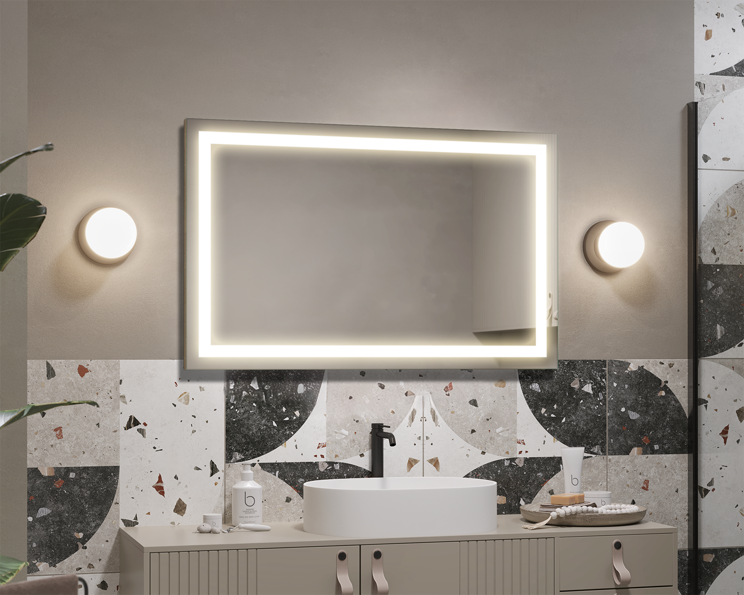 Naro Premium illuminated mirror