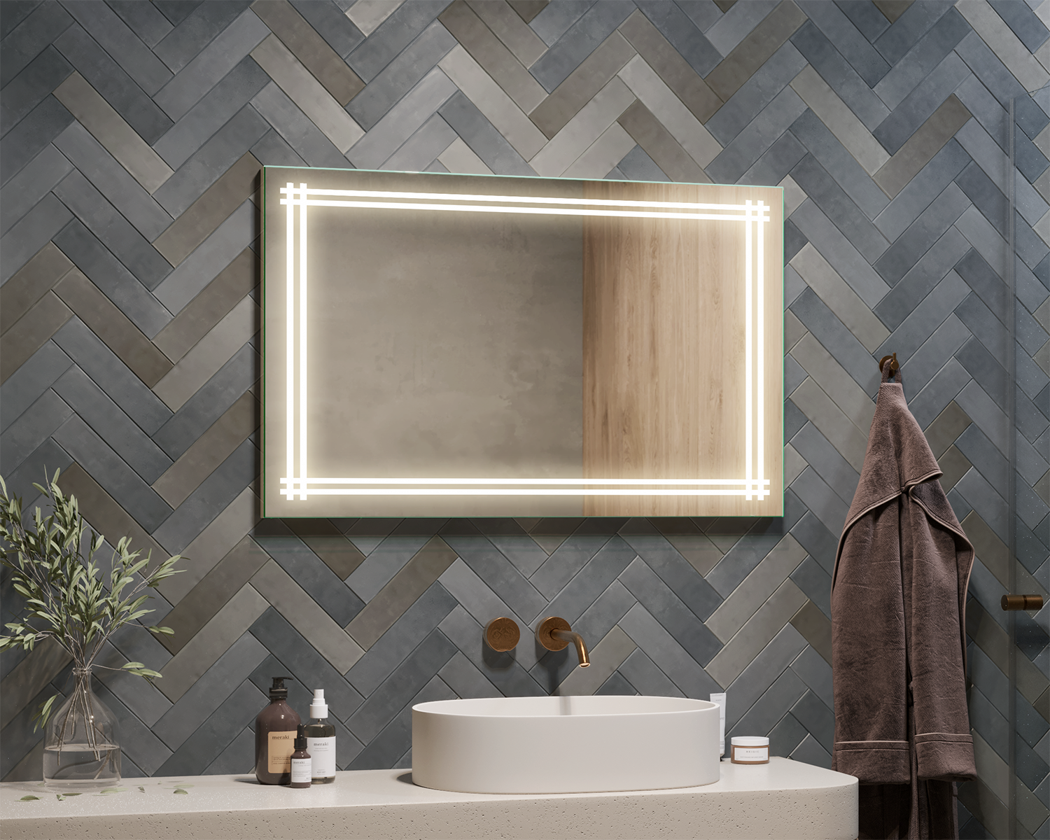 Naro Premium illuminated mirror