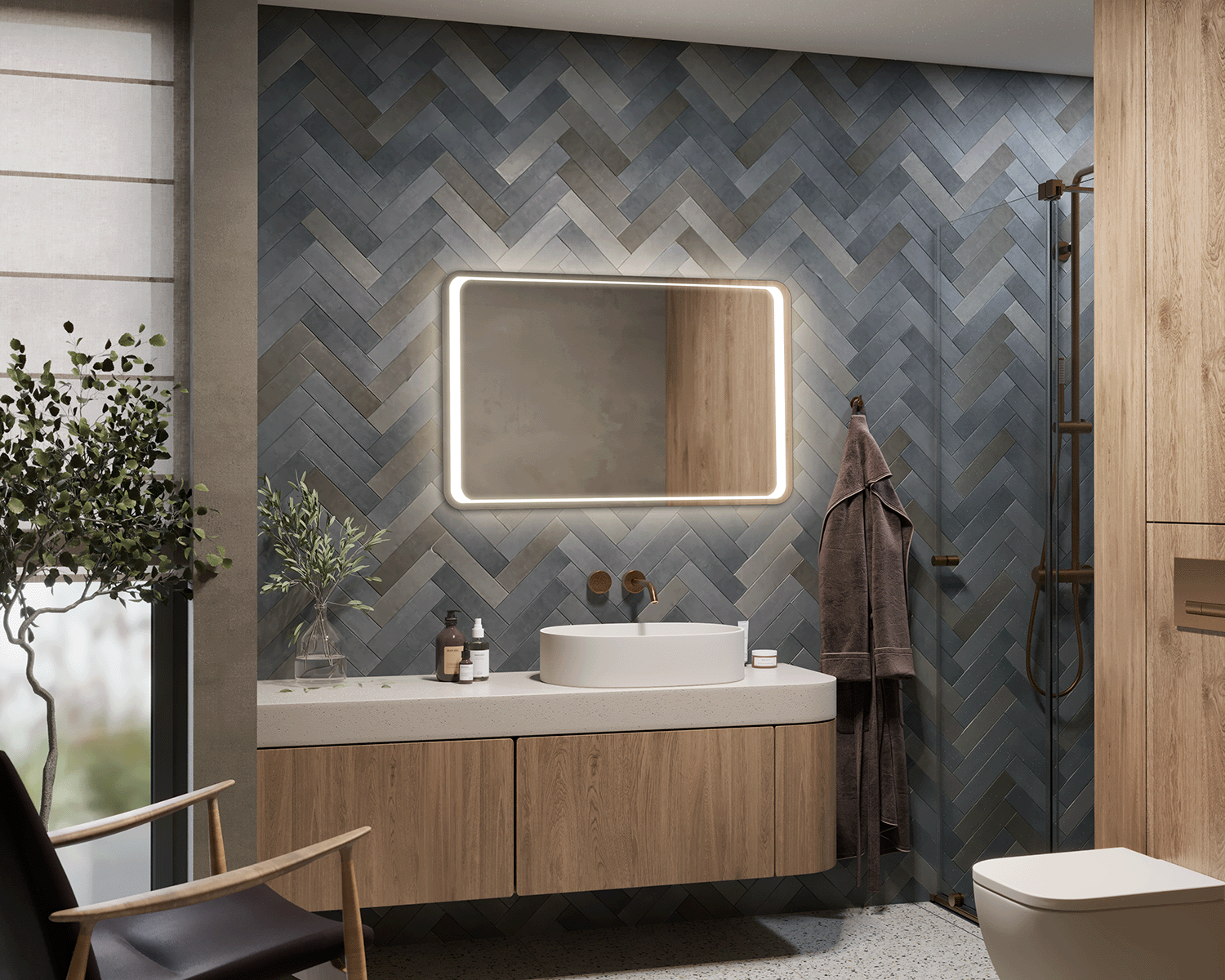 Aristo illuminated mirror