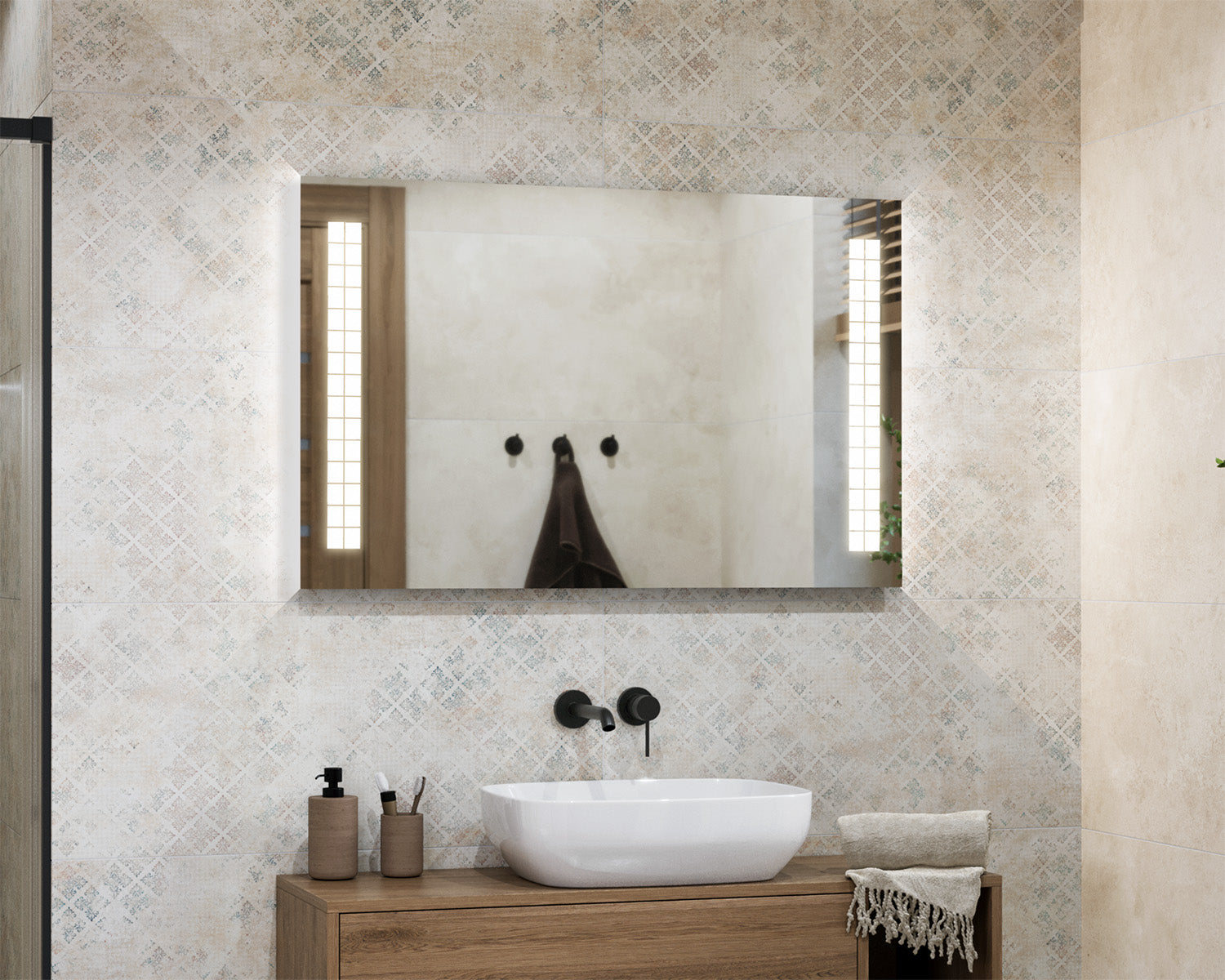 Briza illuminated mirror