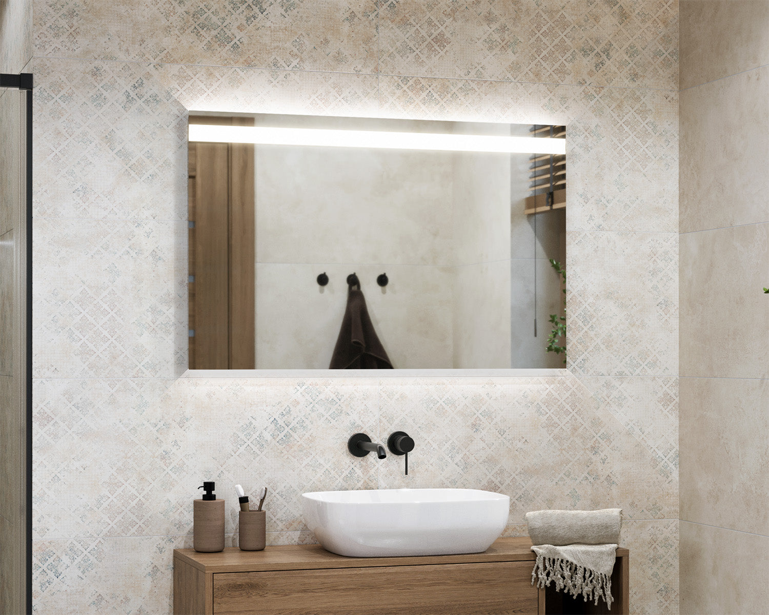 Calmo illuminated mirror