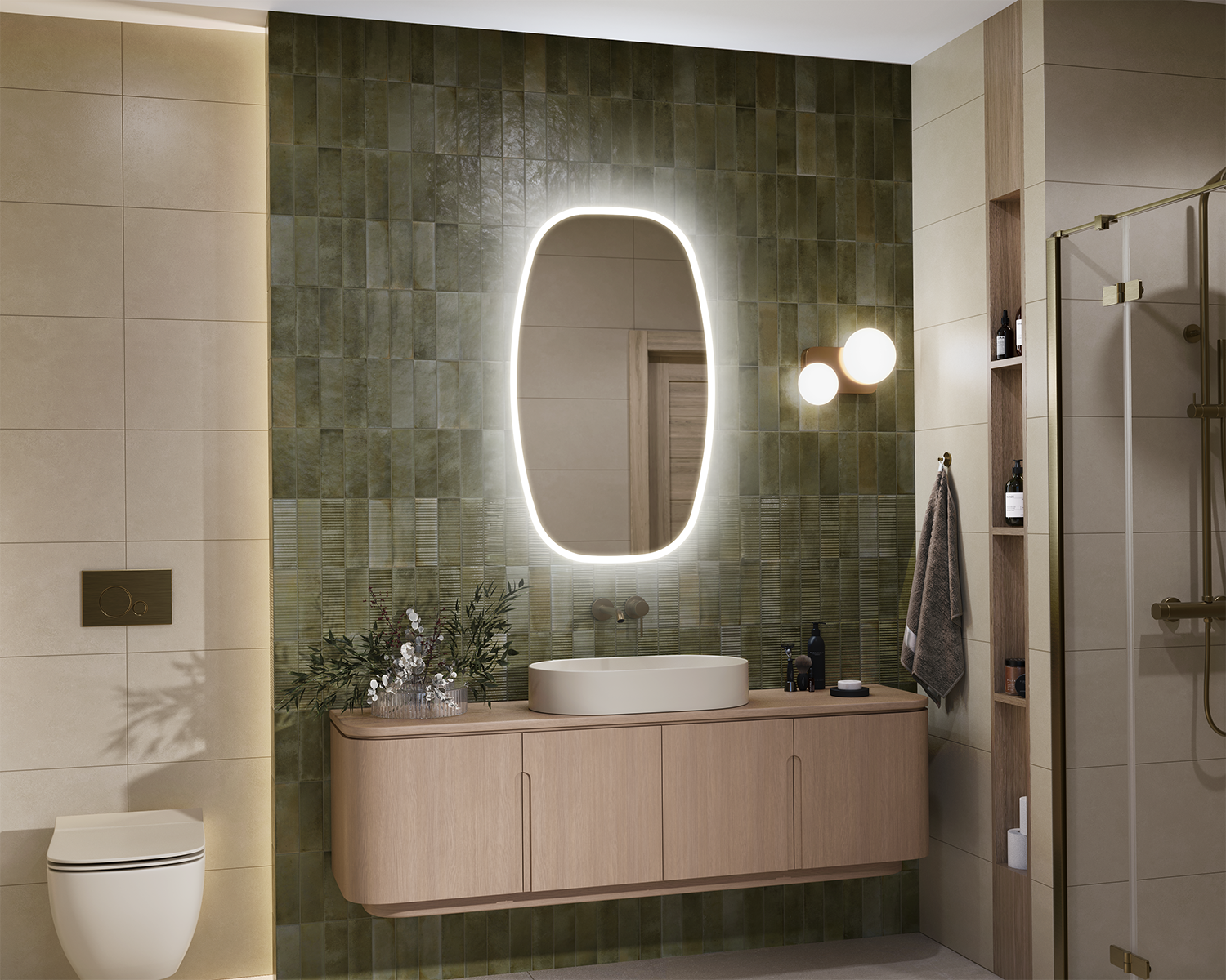 Clarro Lite Illuminated Mirror