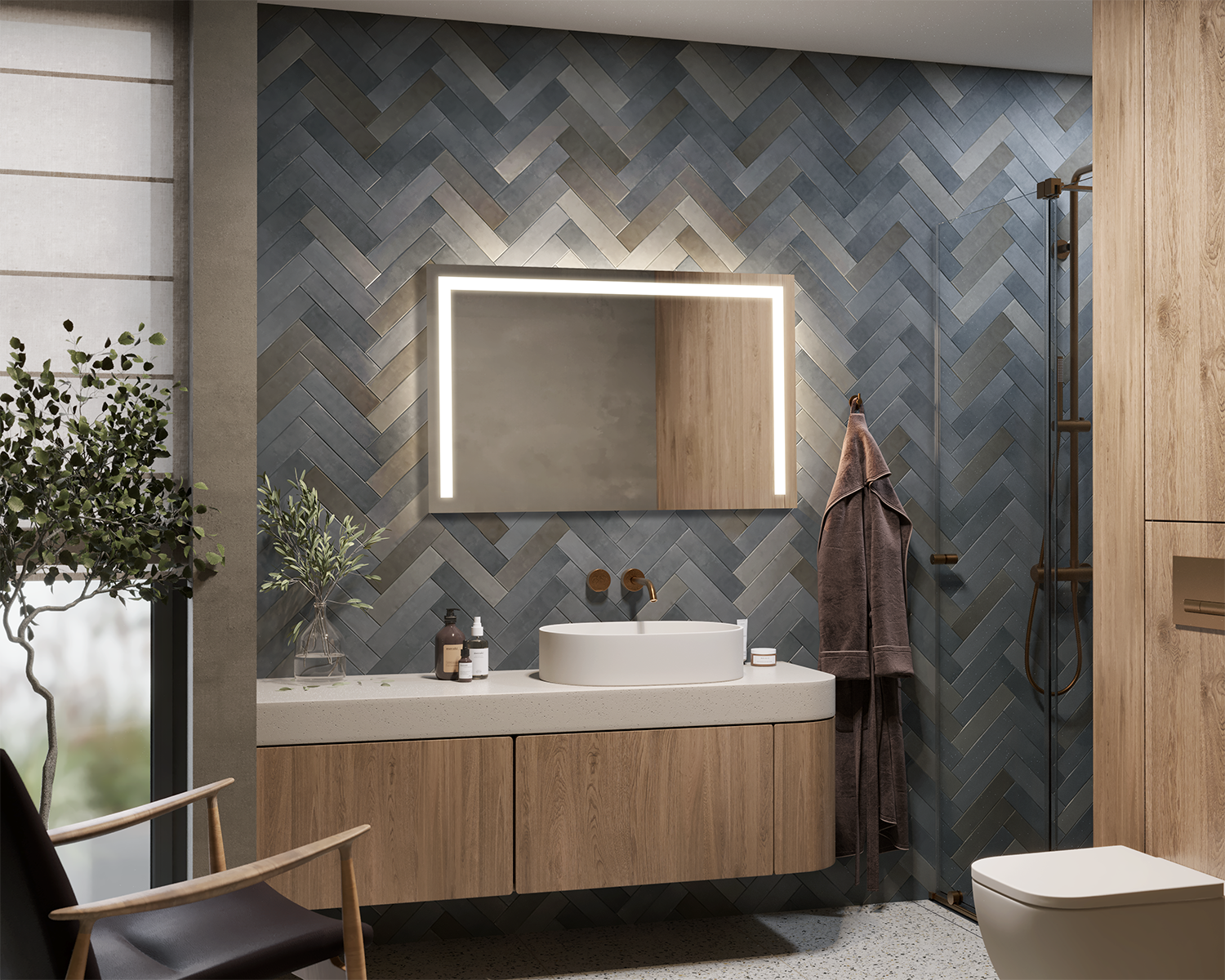 Elen illuminated mirror