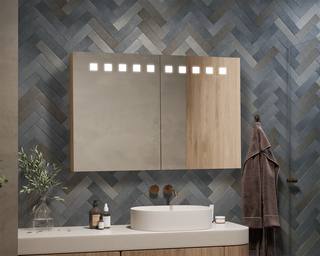 Onira Duo illuminated cabinet