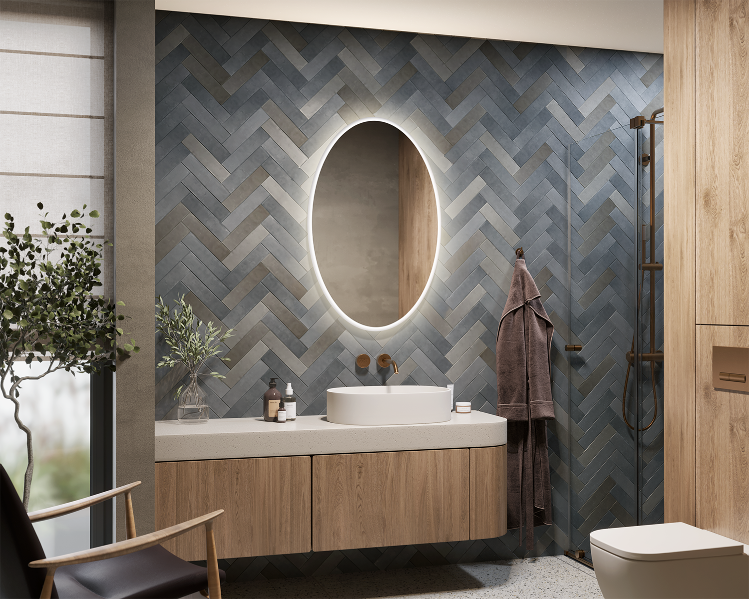 Glanzo Lite illuminated mirror