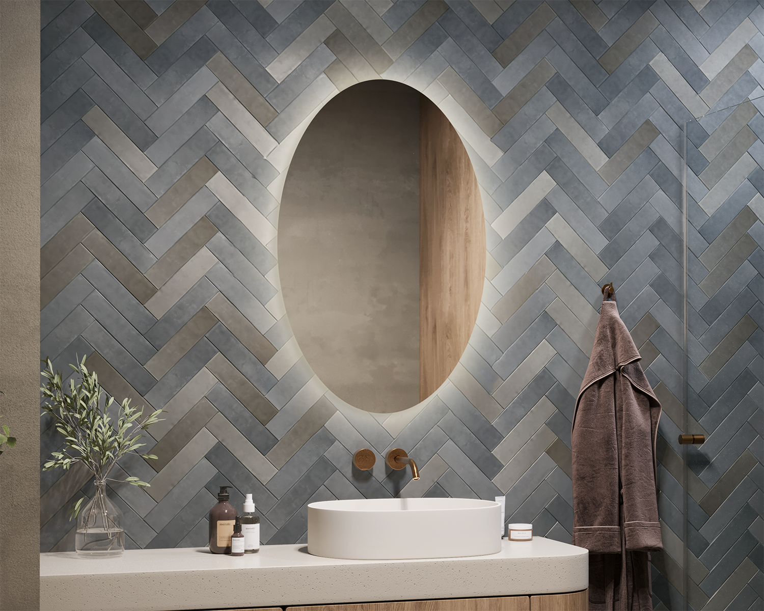 Glanzo illuminated mirror