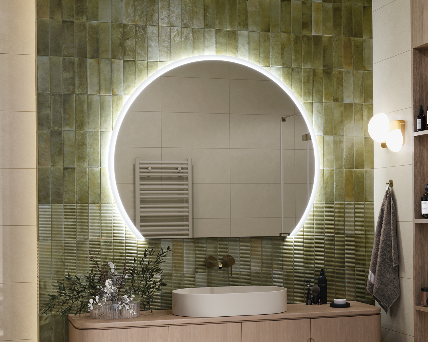 Gomer Lite illuminated mirror