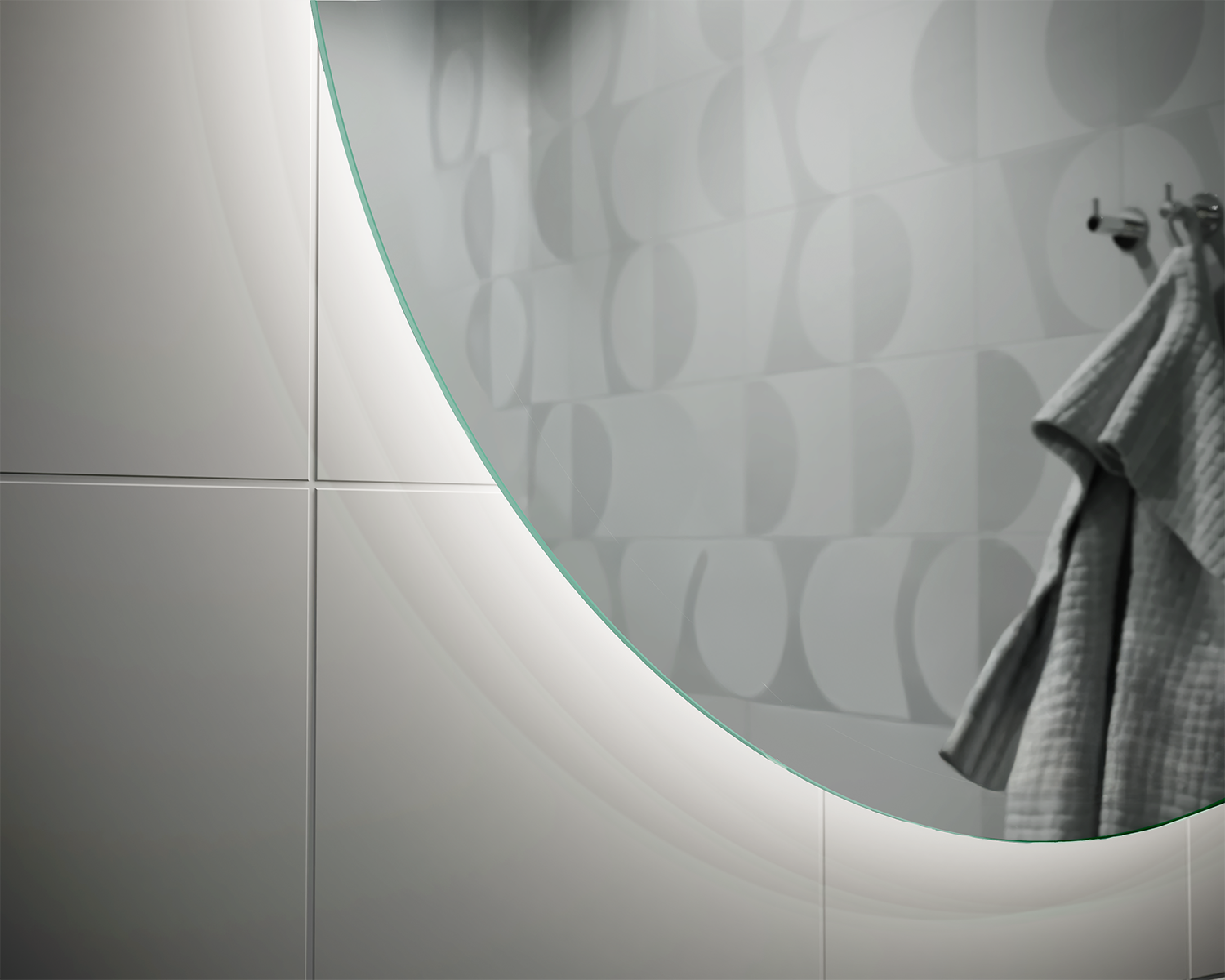 Habita illuminated mirror
