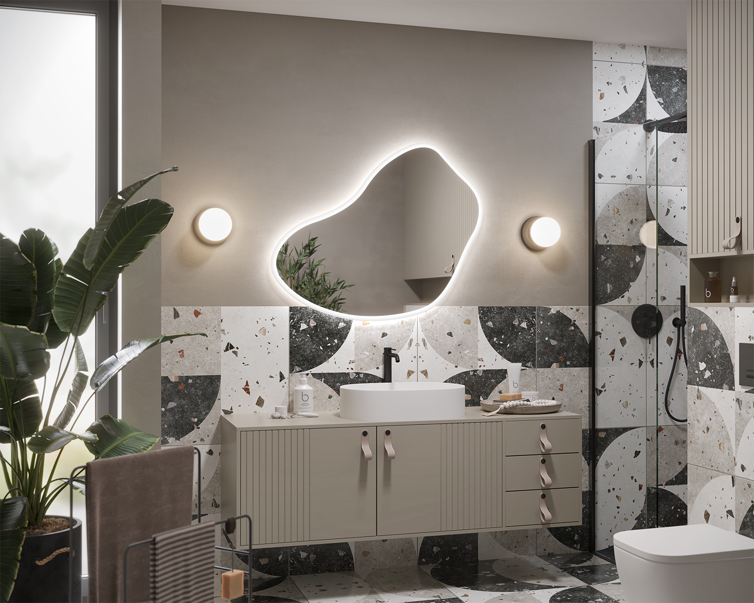 Lumira Lite illuminated mirror