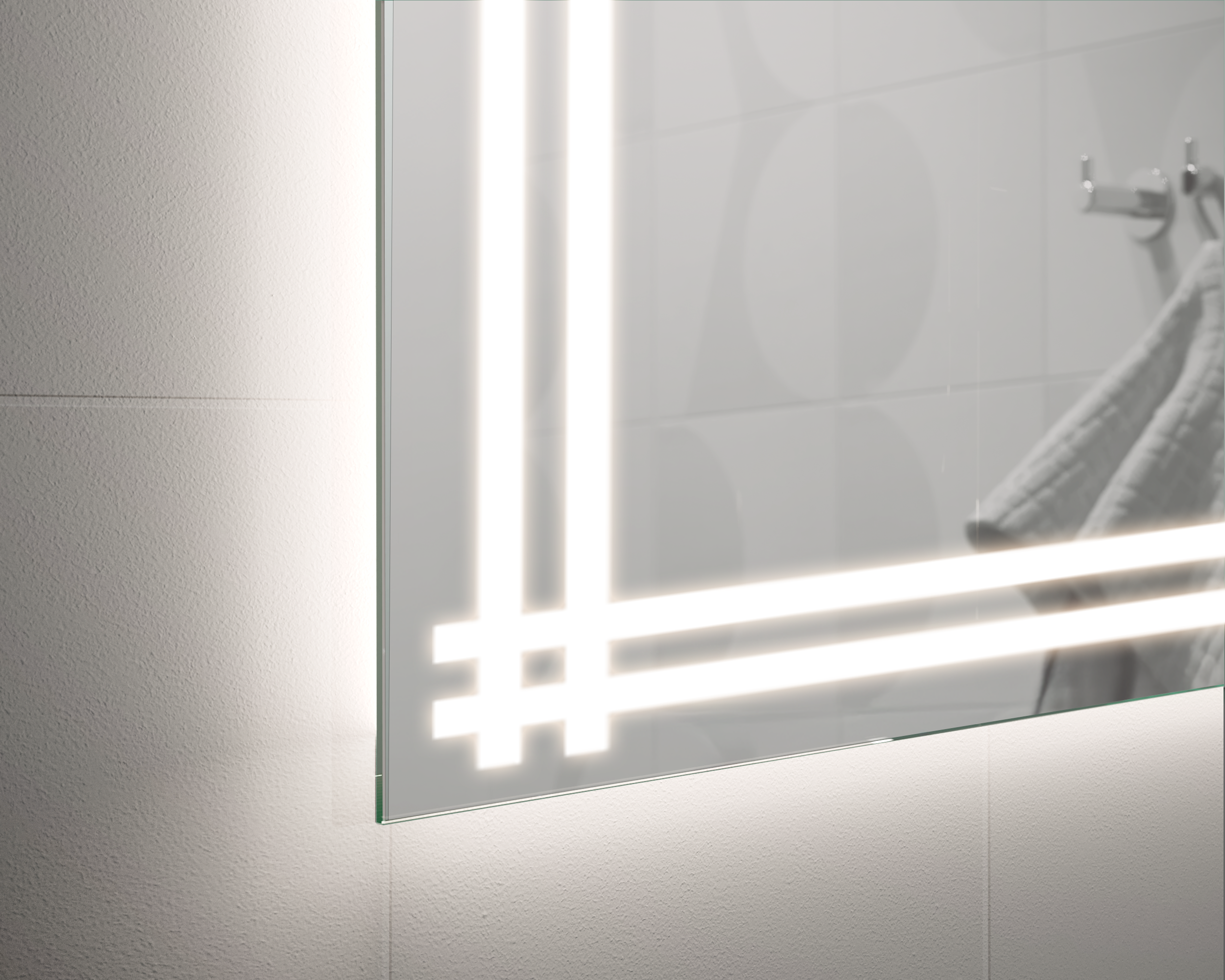 Lunaro illuminated mirror