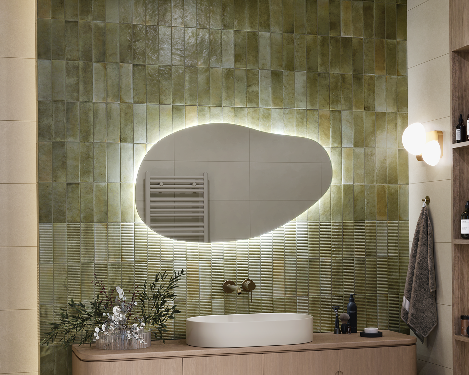 Marbe illuminated mirror