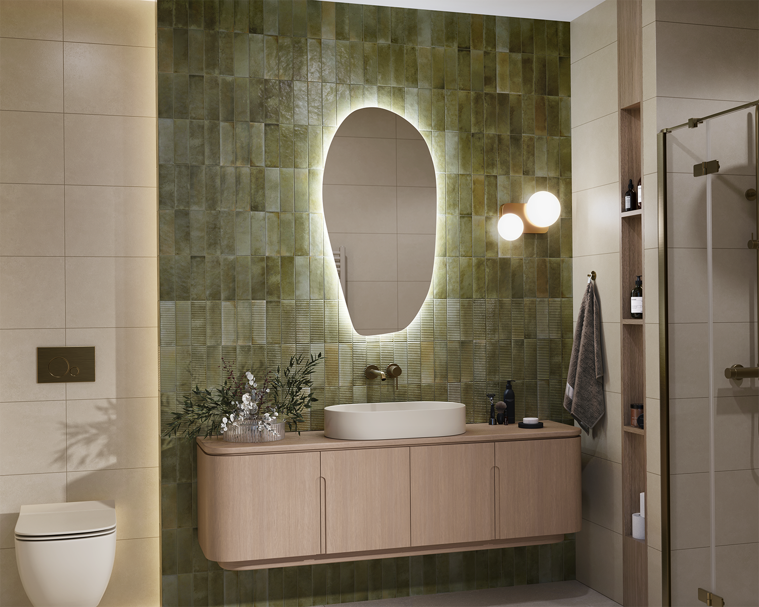 Maris illuminated mirror