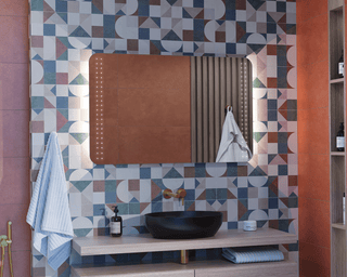 Milano illuminated mirror