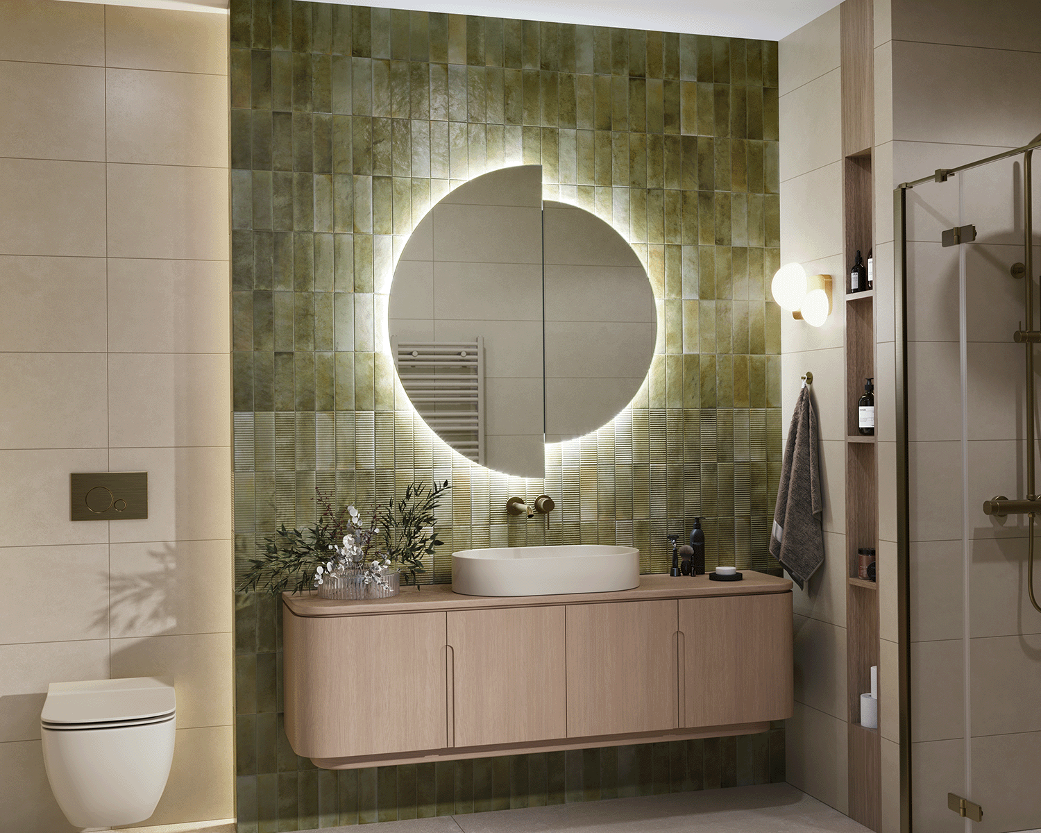 Mirana illuminated mirror