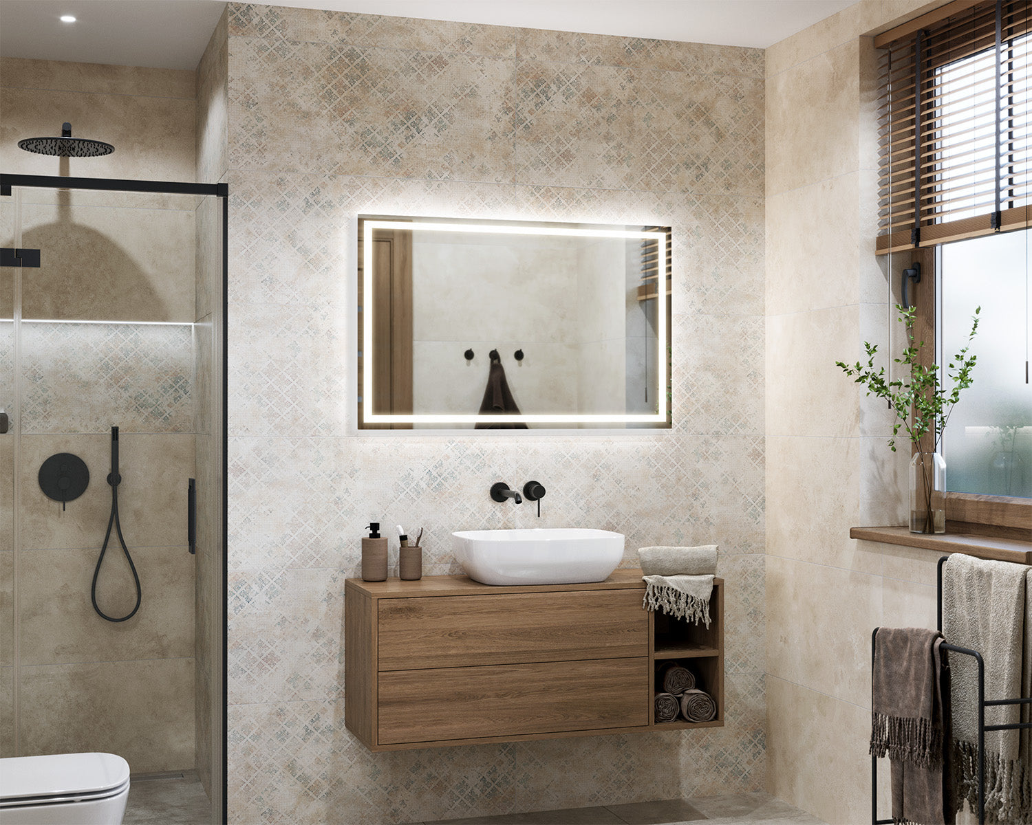 Naro Lite illuminated mirror