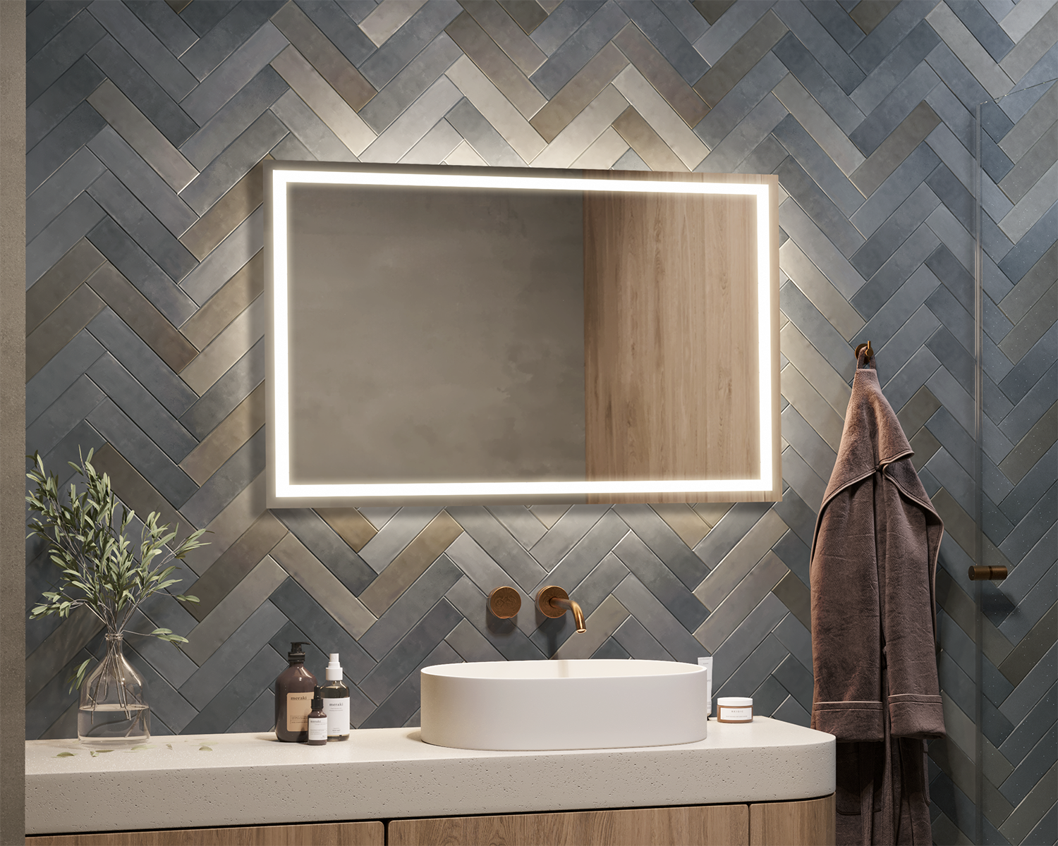 Naro Lite illuminated mirror