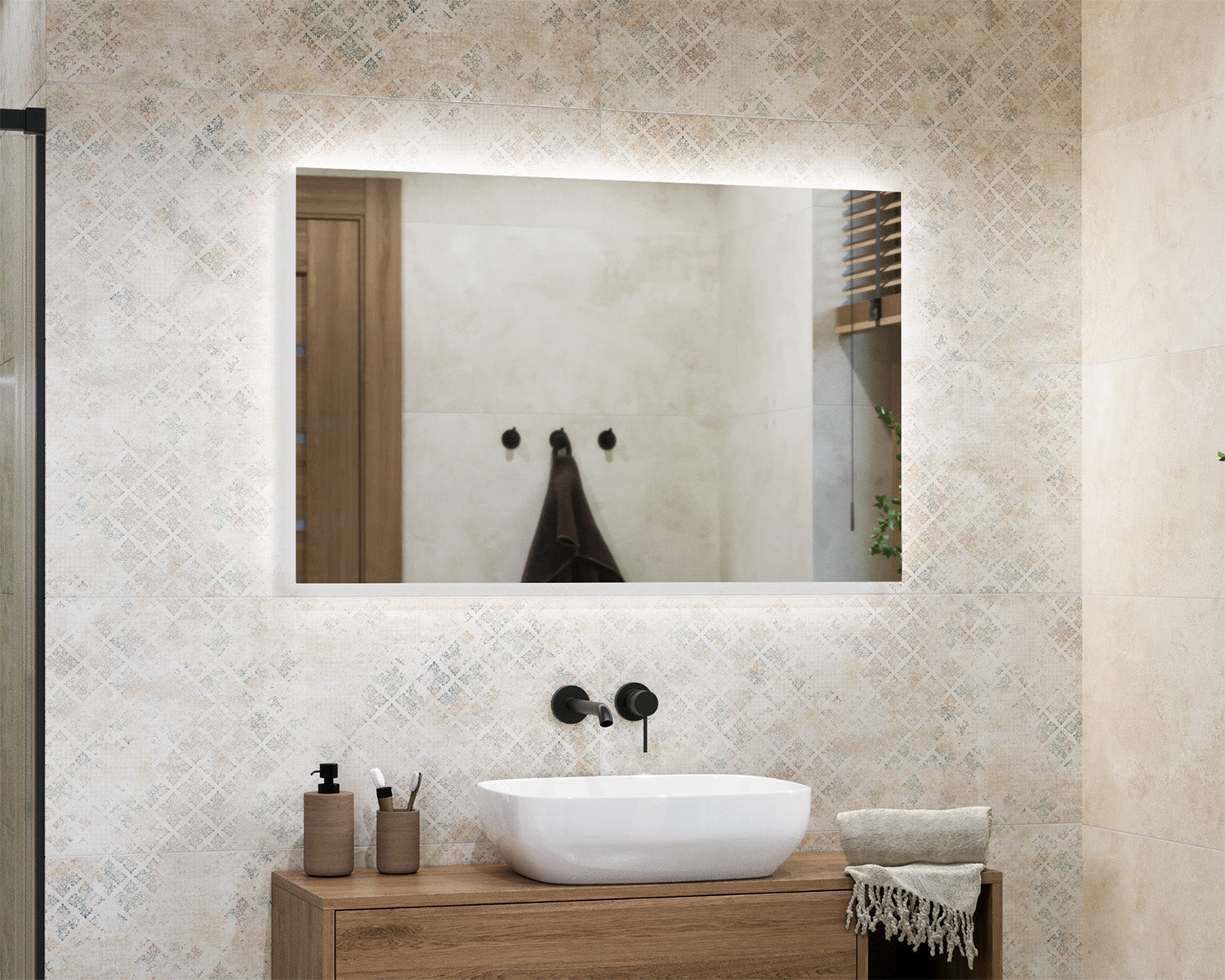 Nices illuminated mirror