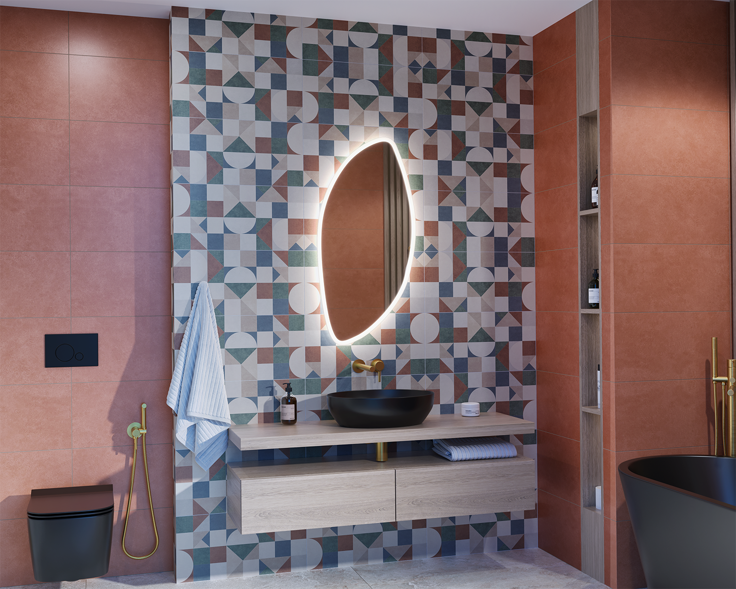 Parin Lite illuminated mirror