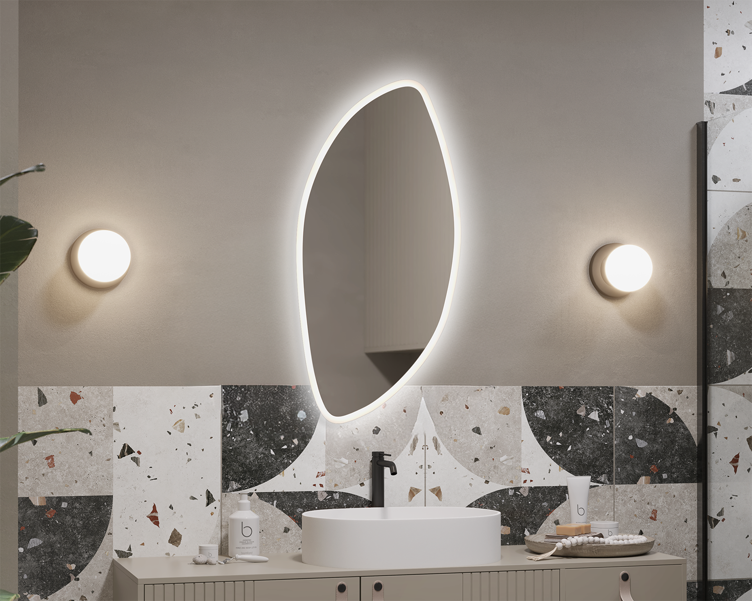 Parin Lite illuminated mirror