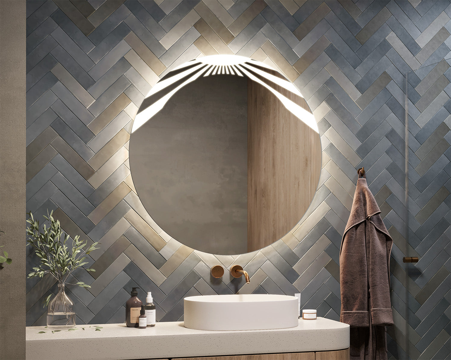 Habita illuminated mirror