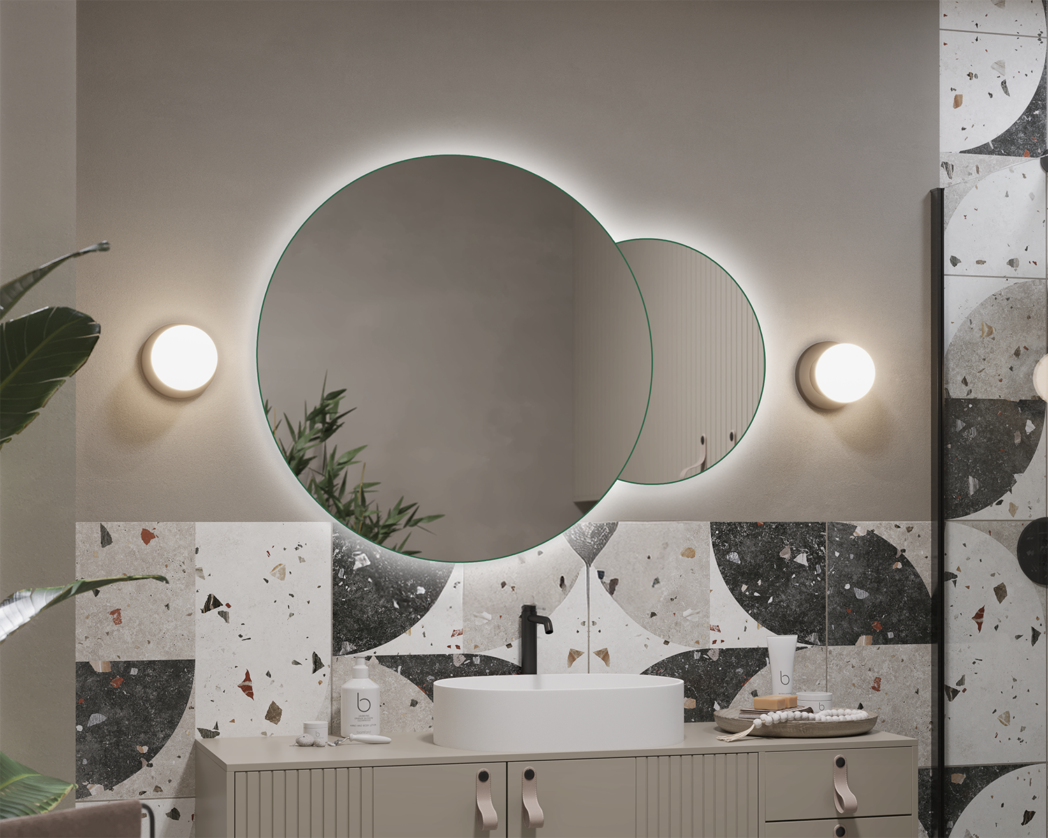 Sienn illuminated mirror