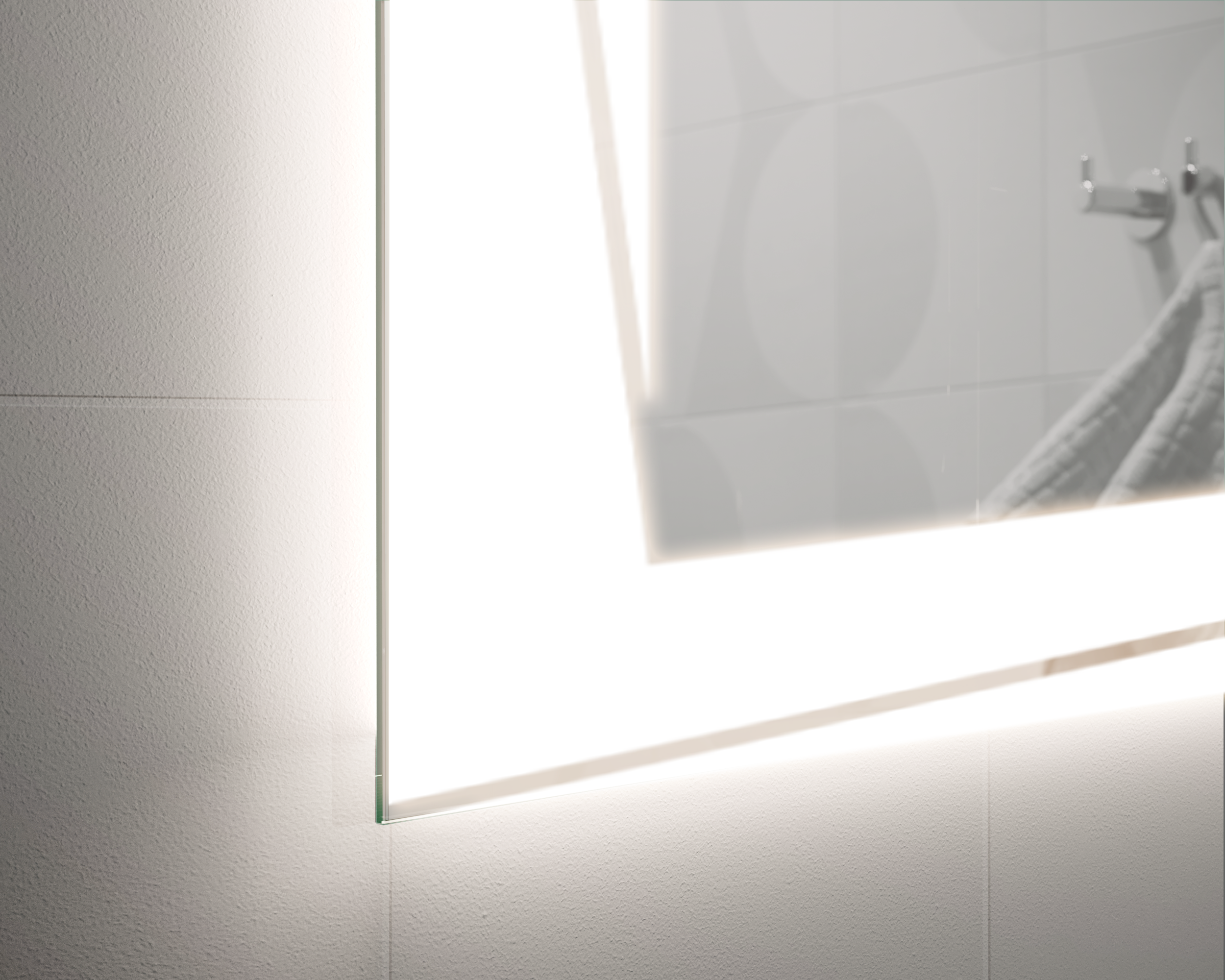 Solvia illuminated mirror