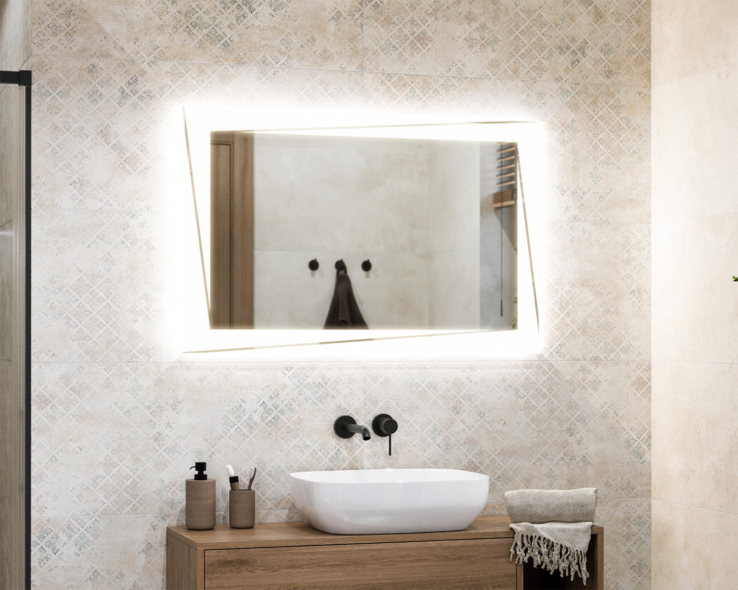 Solvia illuminated mirror
