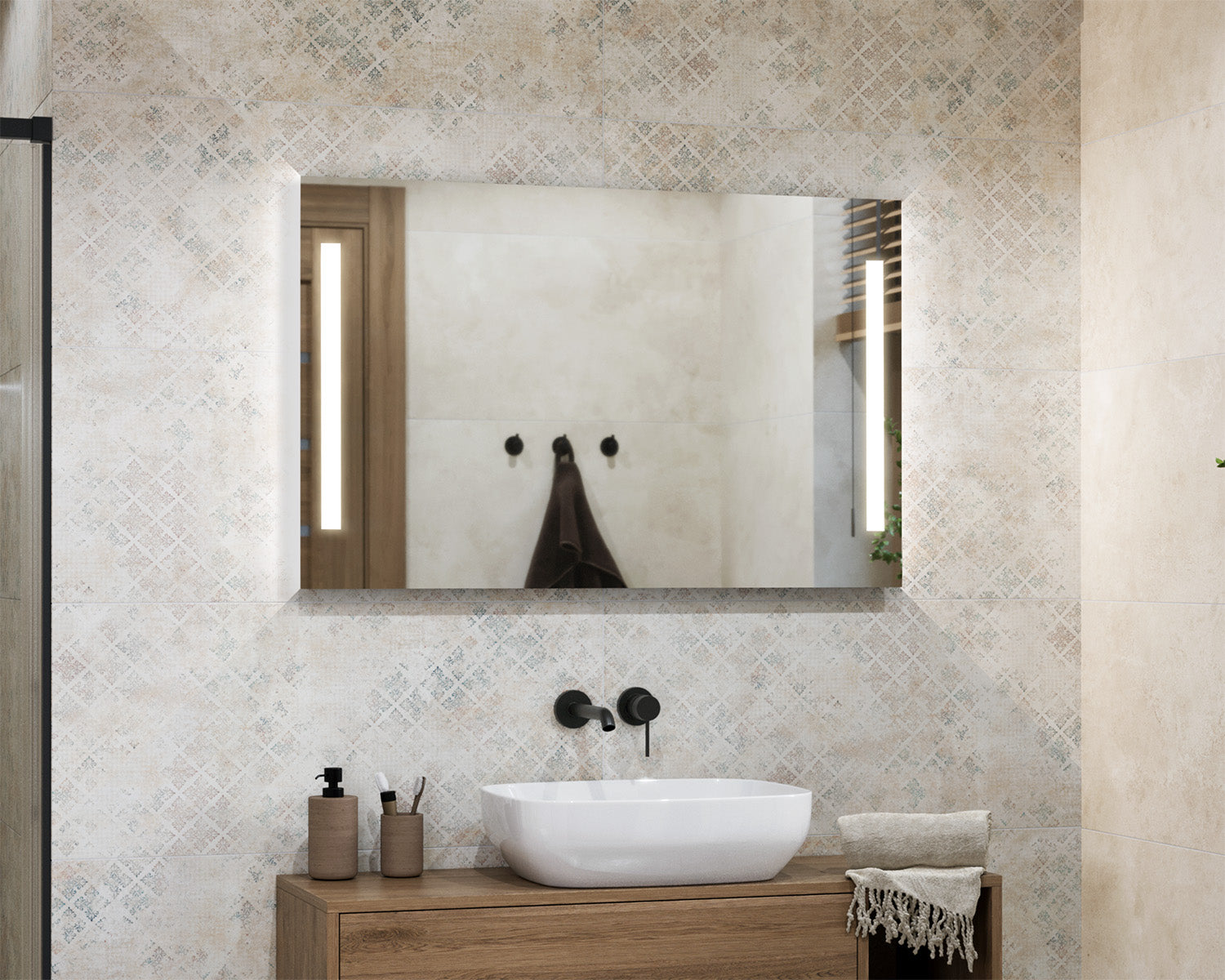 Varo illuminated mirror