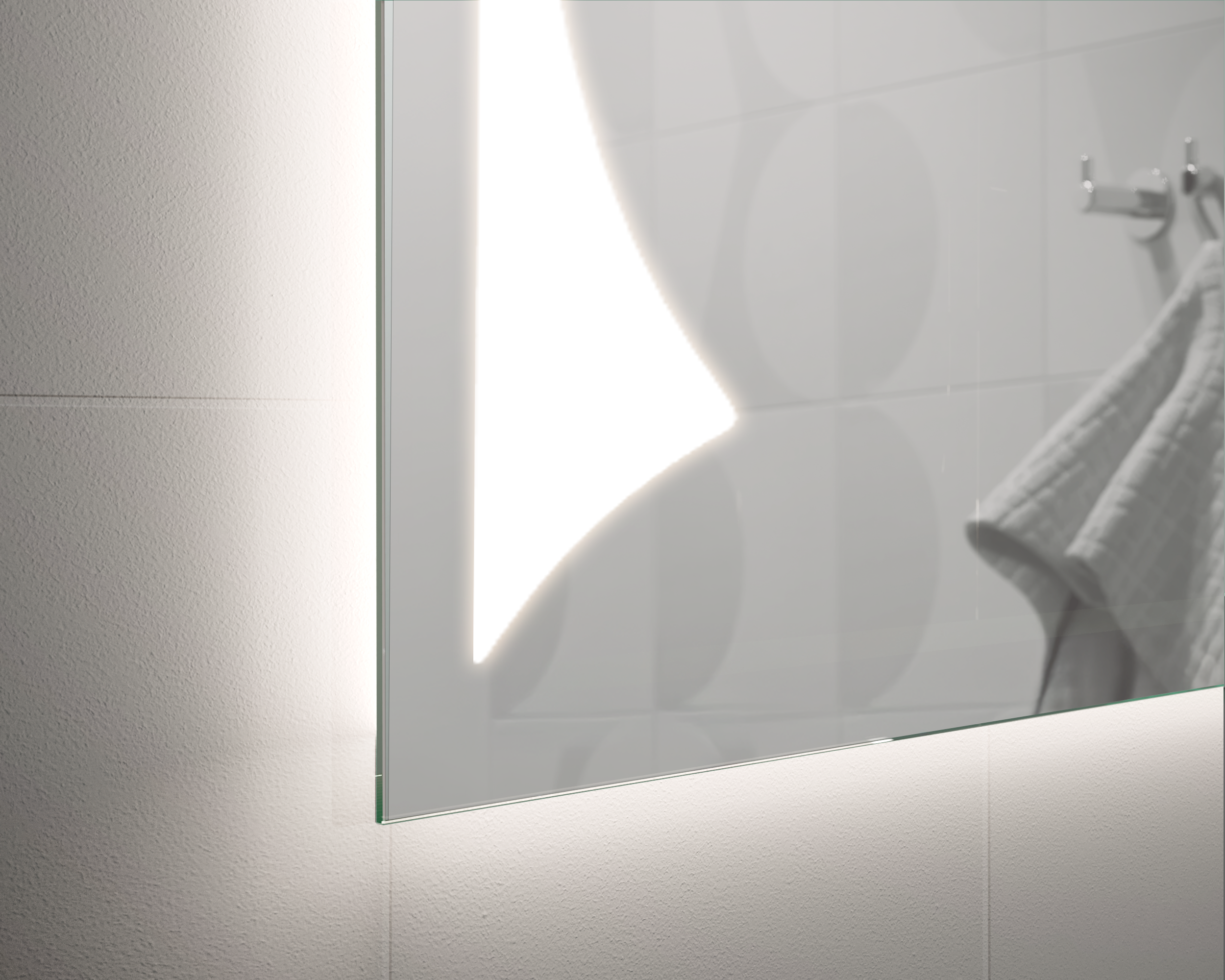 Vesva illuminated mirror