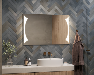 Vesva illuminated mirror