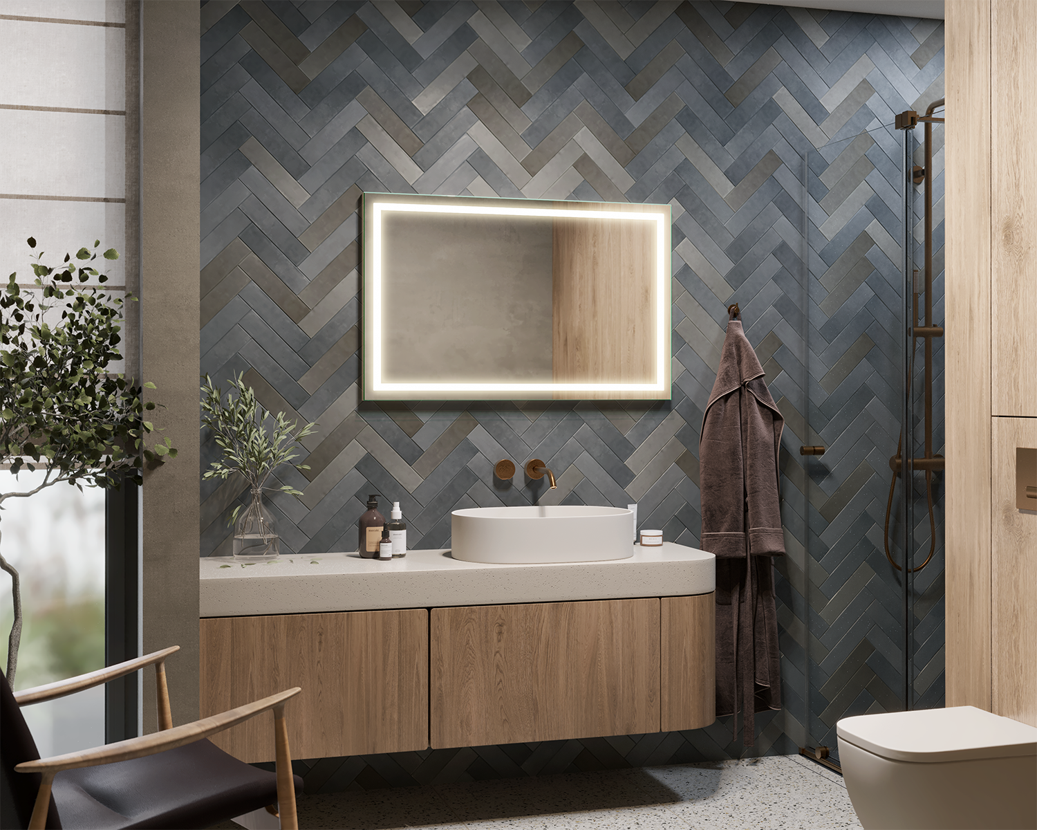 Naro Premium illuminated mirror
