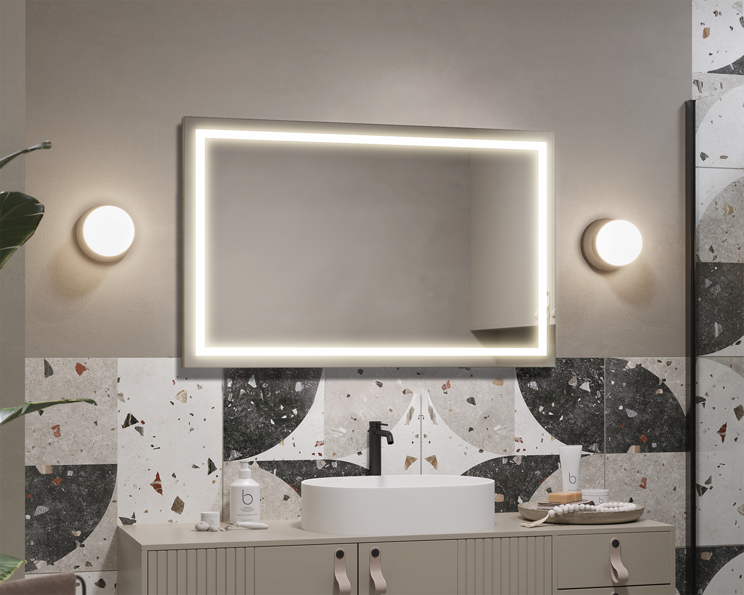 Naro Premium illuminated mirror
