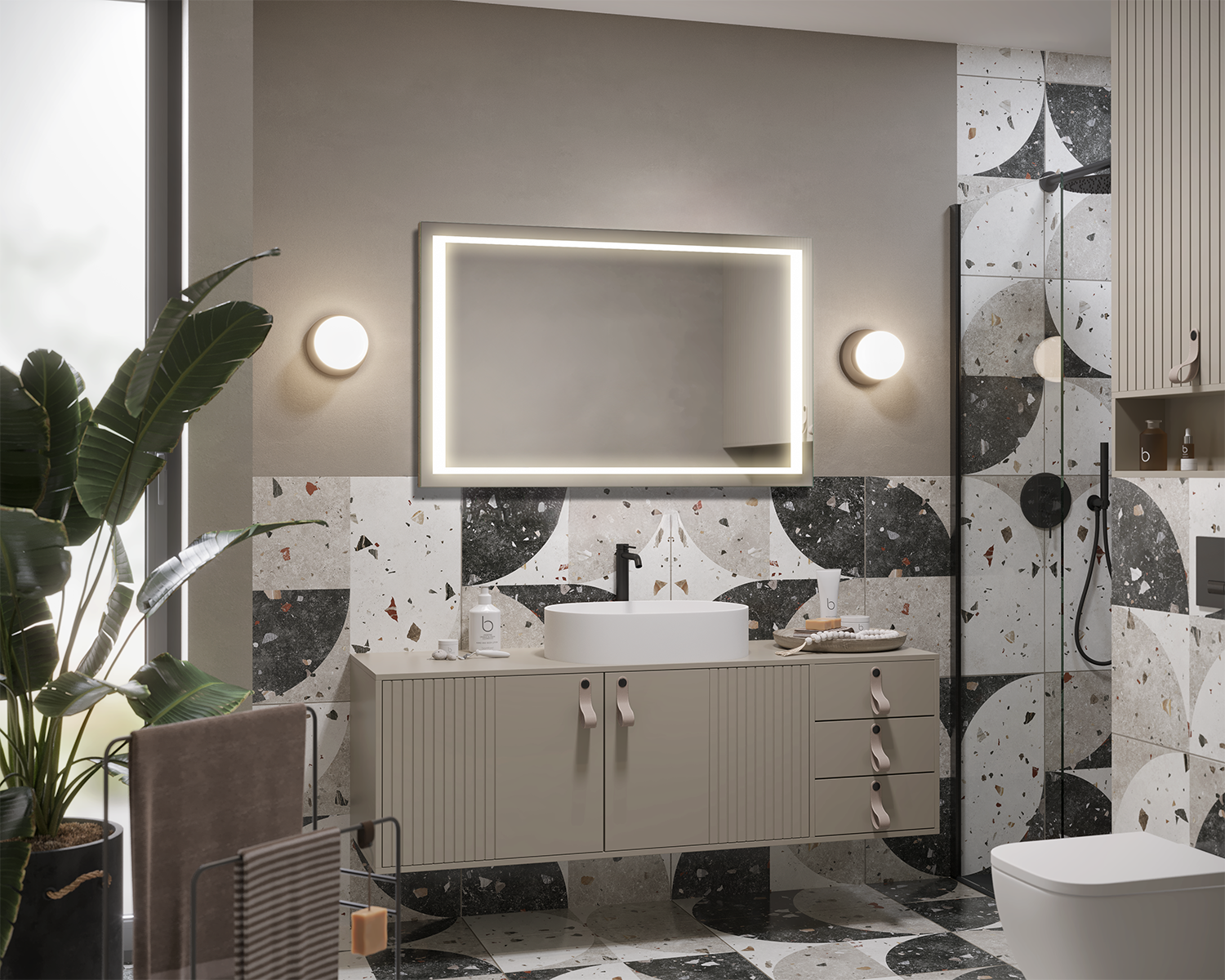 Naro Premium illuminated mirror