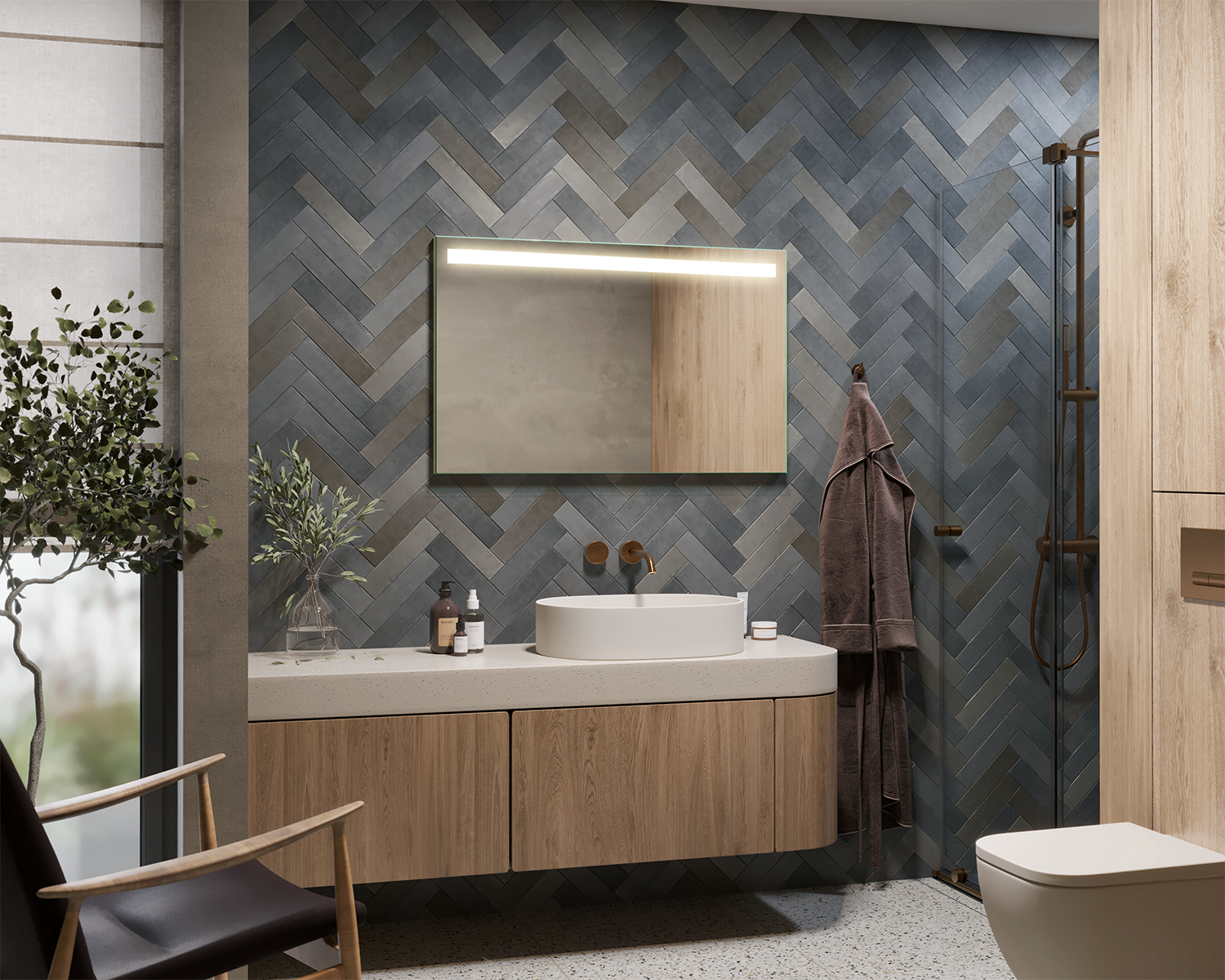 Naro Premium illuminated mirror