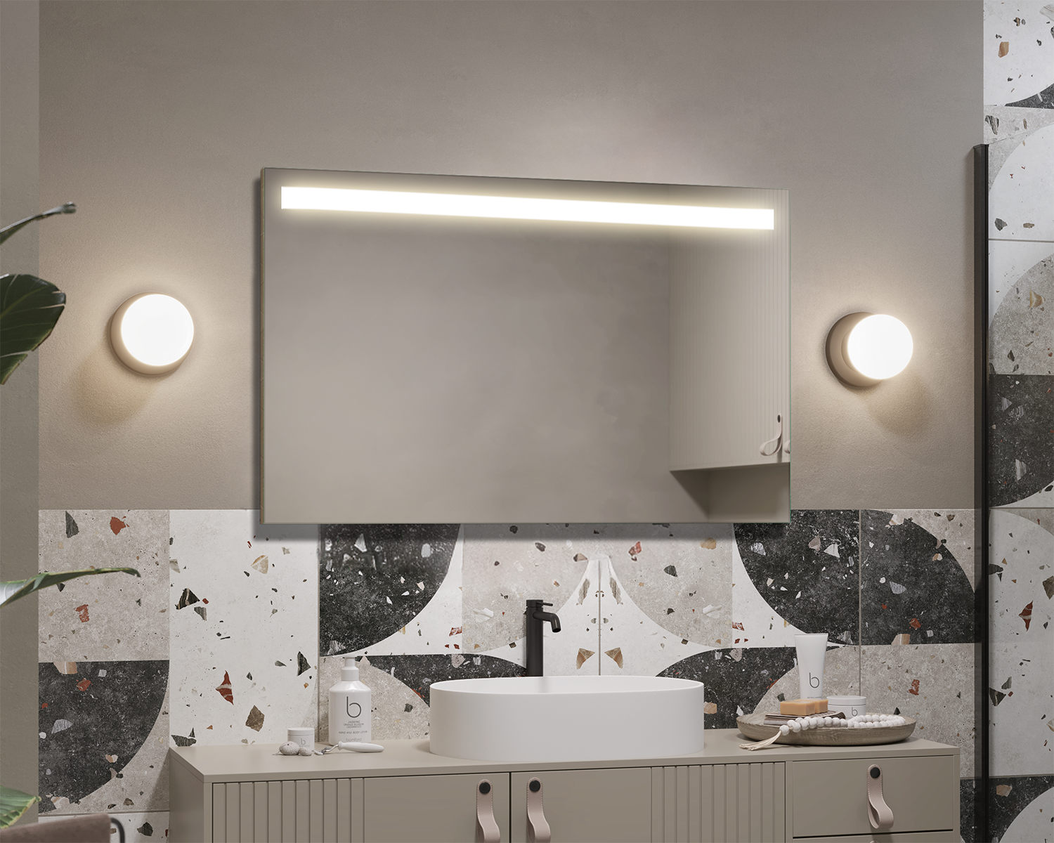 Naro Premium illuminated mirror