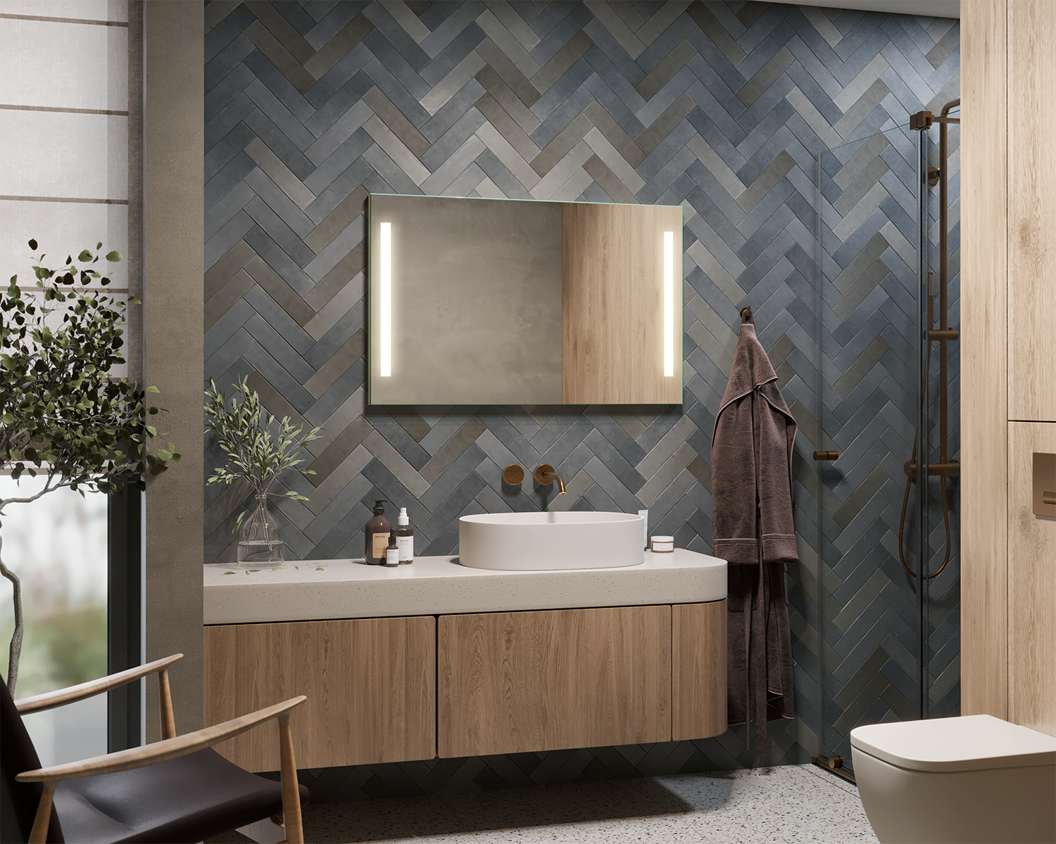 Naro Premium illuminated mirror