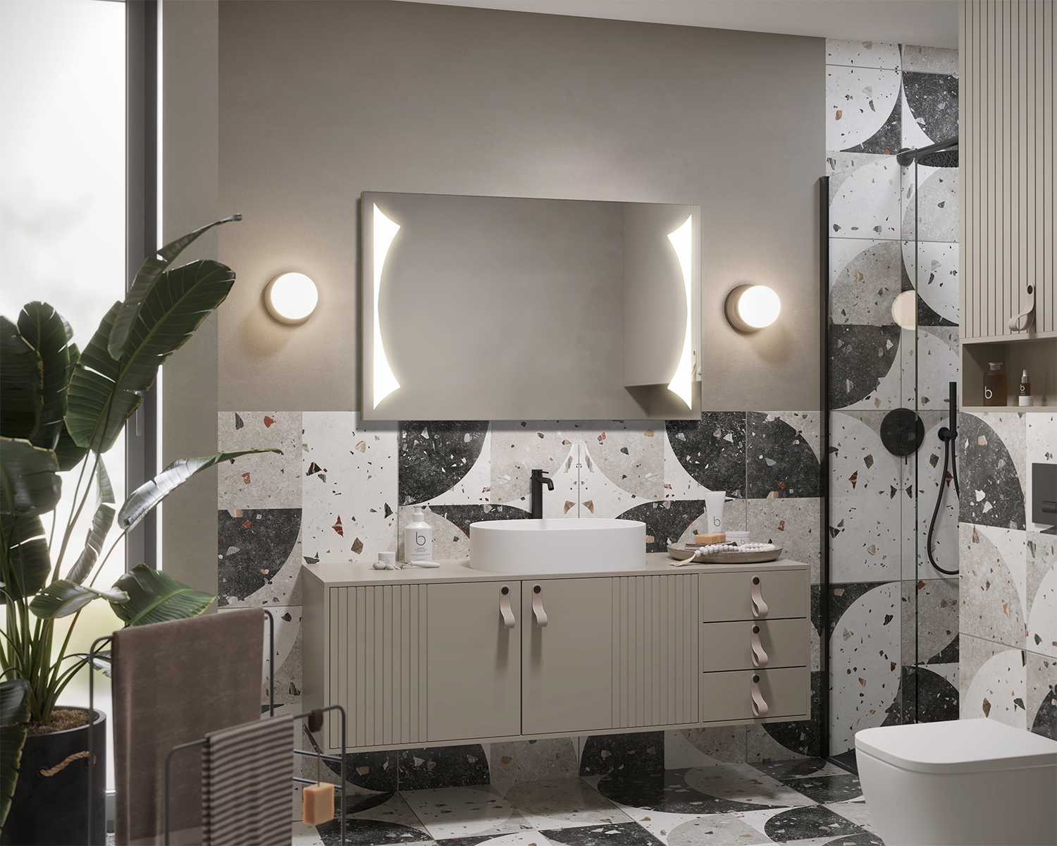 Naro Premium illuminated mirror