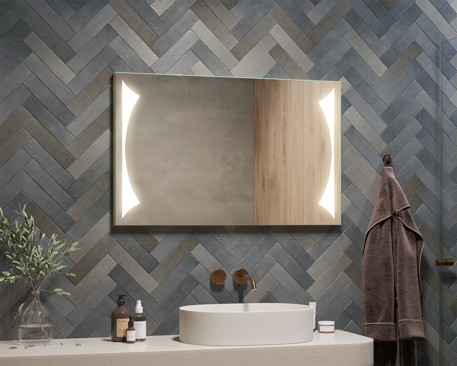 Naro Premium illuminated mirror